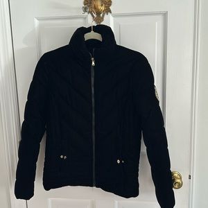 Ralph Lauren velvet puffer jacket